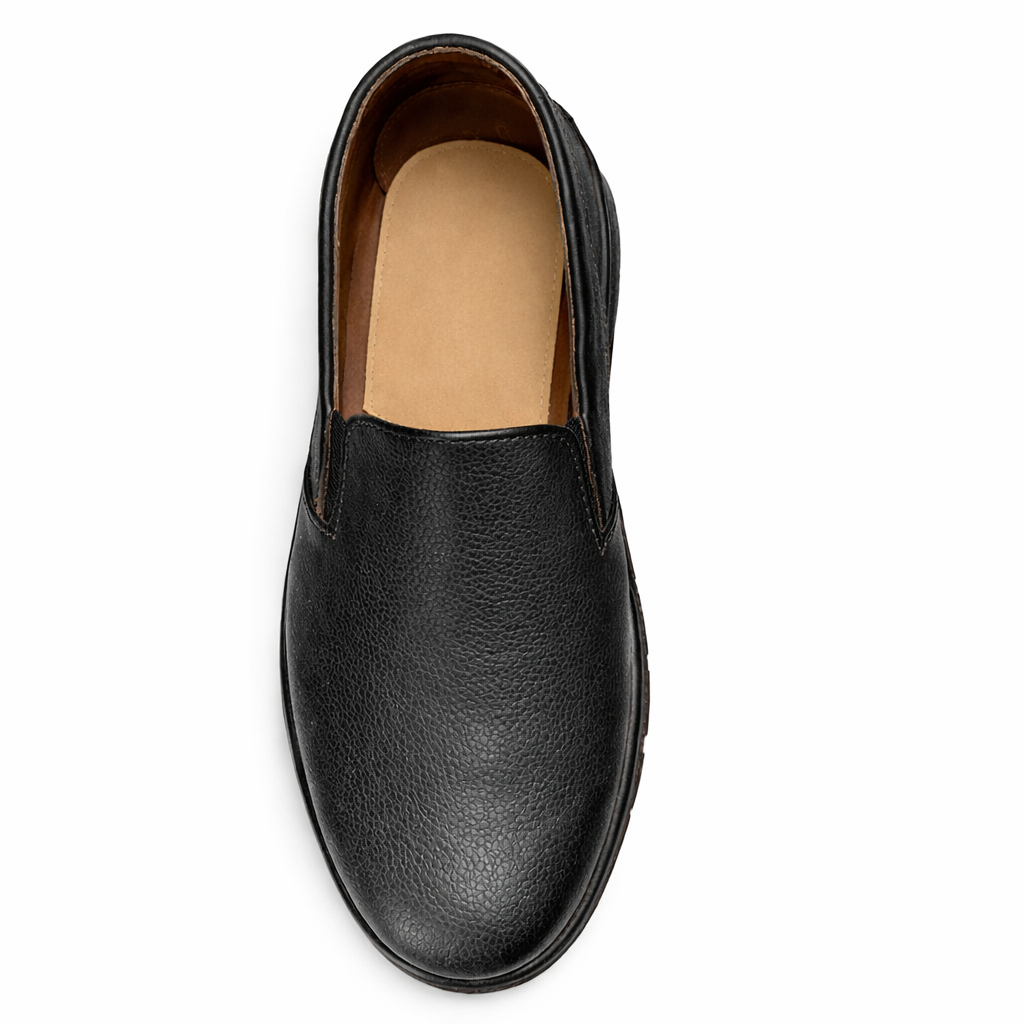 Executive Ease Leather Slip On Shoe